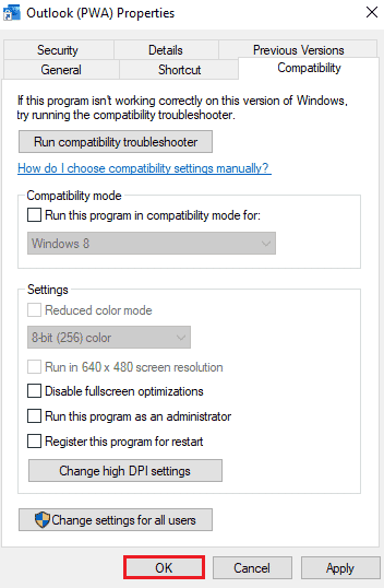เลือกตกลง วิธีแก้ไข ขออภัย แต่ Word เกิดข้อผิดพลาดใน Windows 10