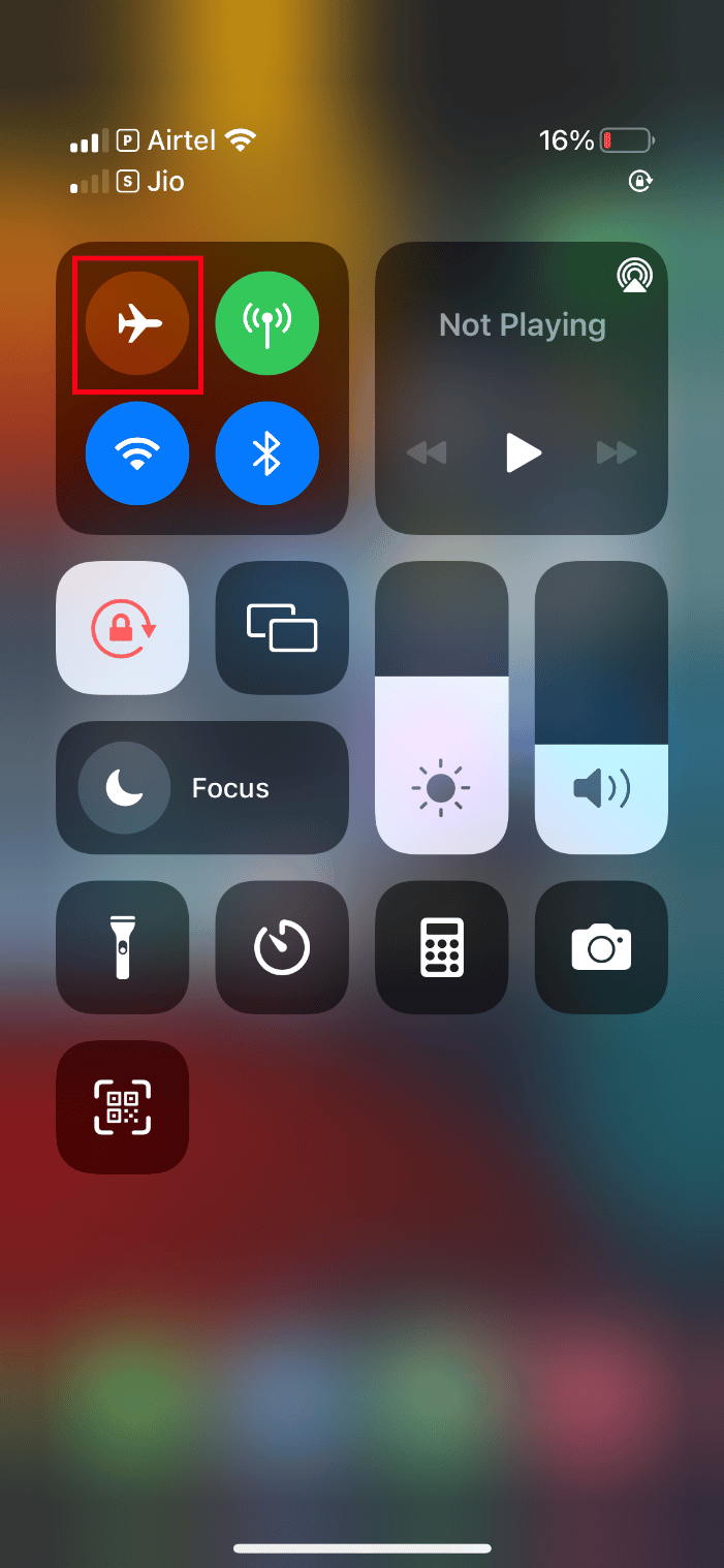 Désactiver le mode avion. Correction d'une erreur survenue lors du chargement d'une version de meilleure qualité de cette vidéo iPhone