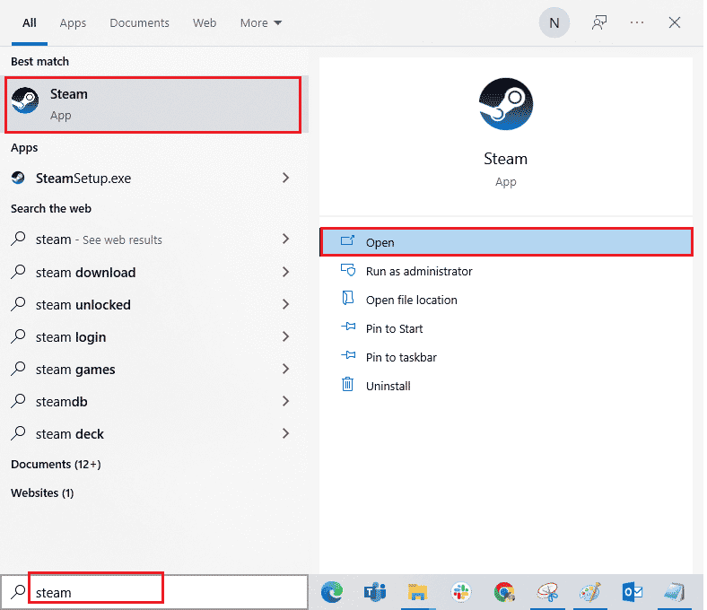открытый пар. Исправить невозможность инициализации Steam API в Windows 10