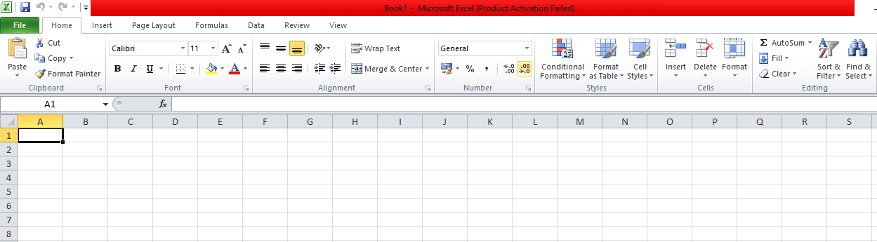 从搜索结果中单击 Microsoft Excel 将其打开