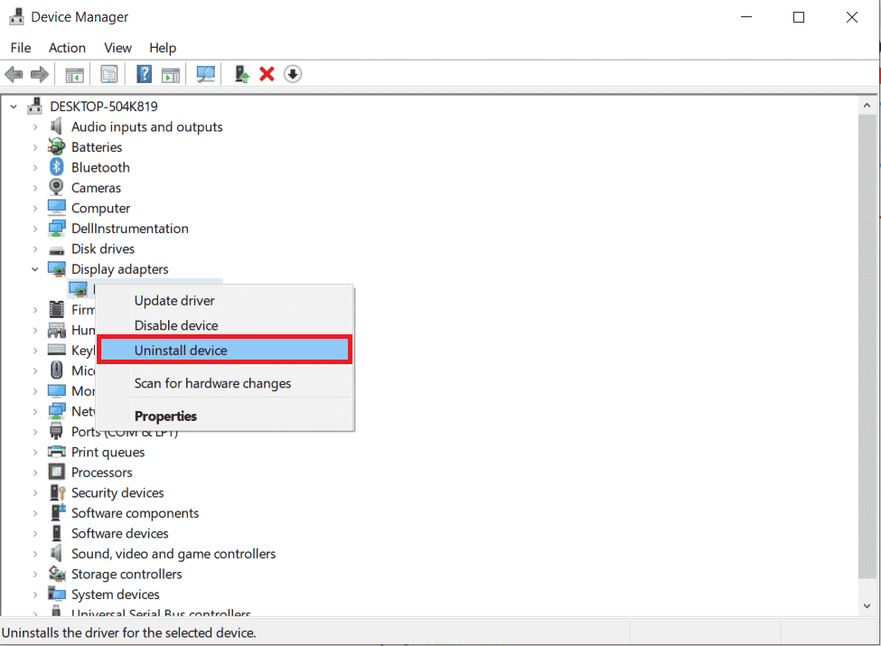 ติดตั้งไดรเวอร์ NVIDIA อีกครั้ง แก้ไขข้อผิดพลาด Nvbackend.exe ใน Windows 10