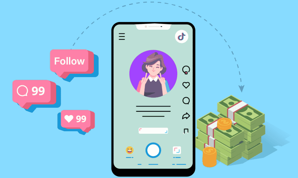 TikTokで支払いを受けるフォロワーの数