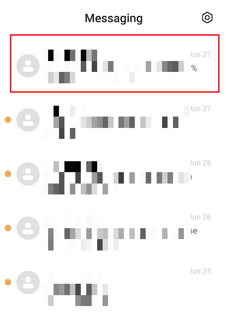 Dotknij, aby wybrać żądaną wiadomość z listy | Jak zablokować numer przed dzwonieniem i wysyłaniem SMS-ów w T-Mobile?