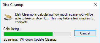 磁盘清理现在将删除所选项目 |删除 Windows 10 中的临时文件