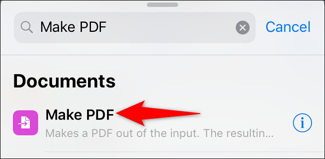 「PDFを作成」を選択します。