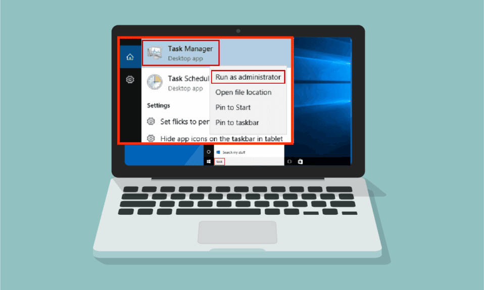Cómo ejecutar el Administrador de tareas como administrador en Windows 10