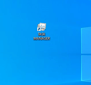 el acceso directo se mostrará en la pantalla del escritorio