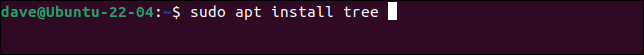 Menginstal pohon di Ubuntu
