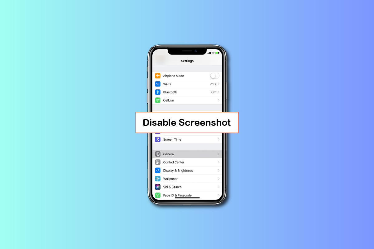 iPhoneでスクリーンショットを無効にする方法