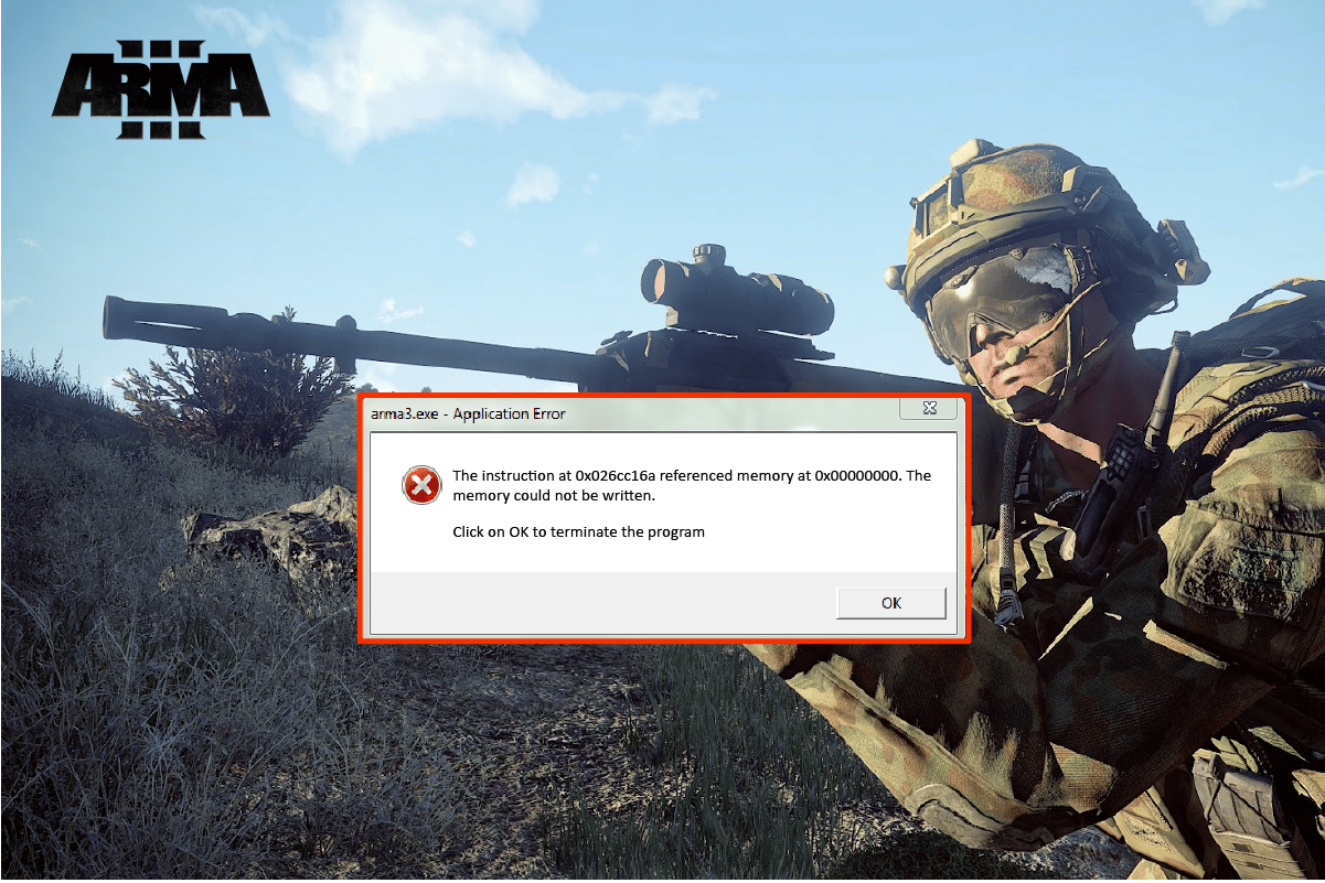 Remediați eroarea de memorie de referință Arma 3 în Windows 10