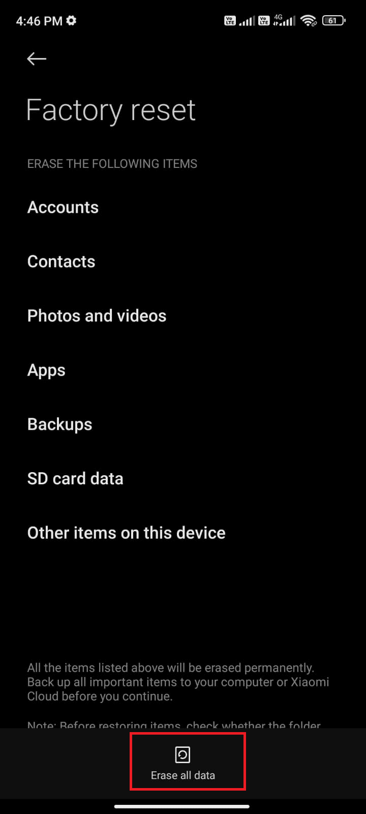Androidをリセット| AndroidのGooglePlayエラーコード495を修正