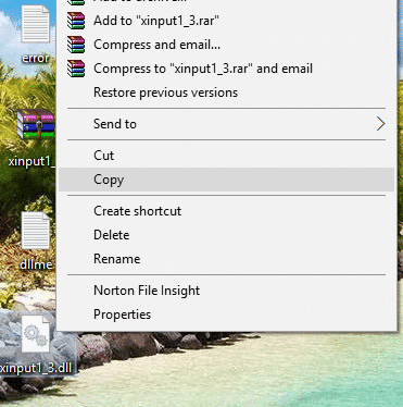 file xinput dll. Correggi l'errore Origin 0xc00007b in Windows 10