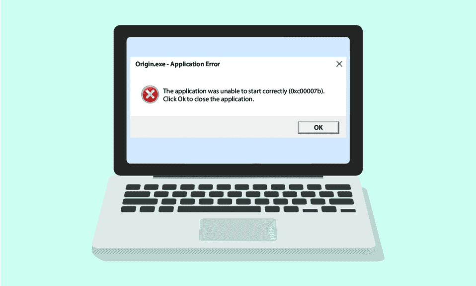 Correggi l'errore Origin 0xc00007b in Windows 10