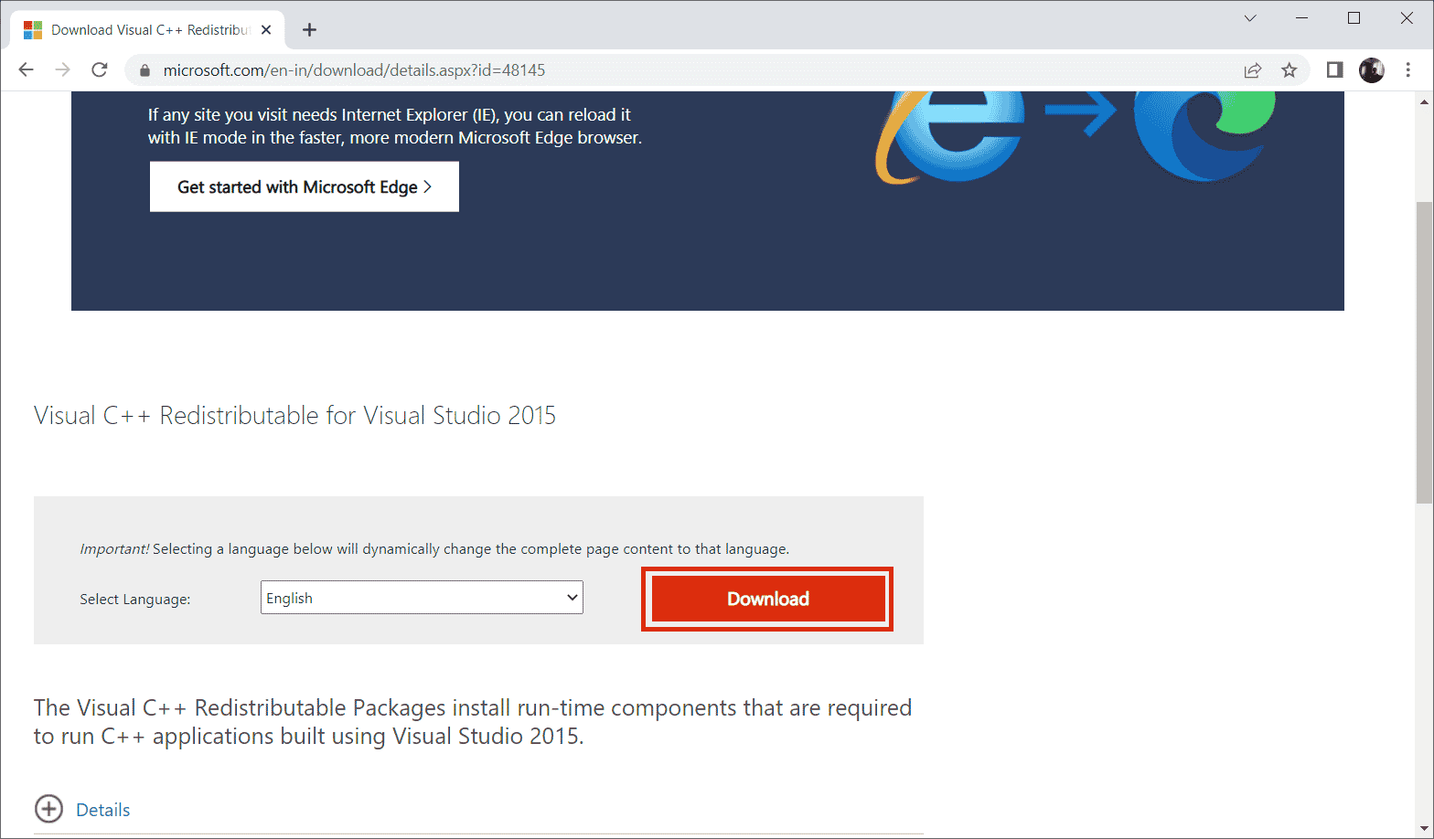 Klik Unduh. Perbaiki Kesalahan di wsclient.dll di Windows 10