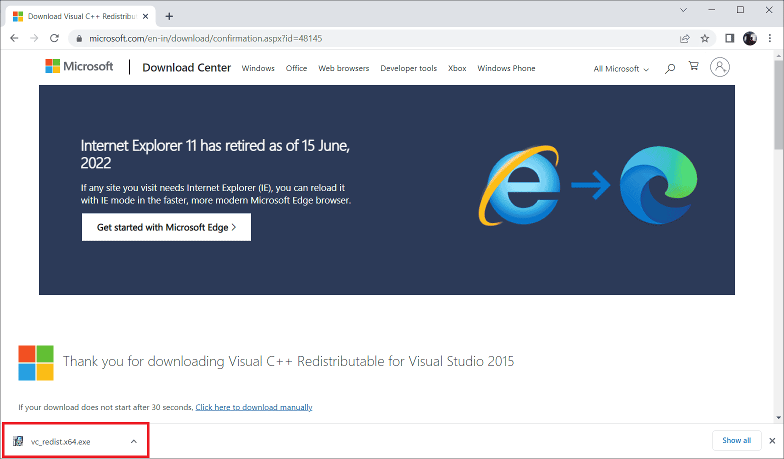 Luncurkan file pengaturan. Perbaiki Kesalahan di wsclient.dll di Windows 10