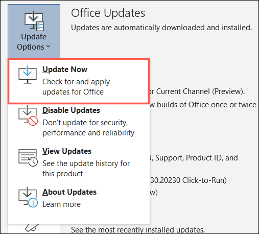 Perbarui Sekarang di Windows