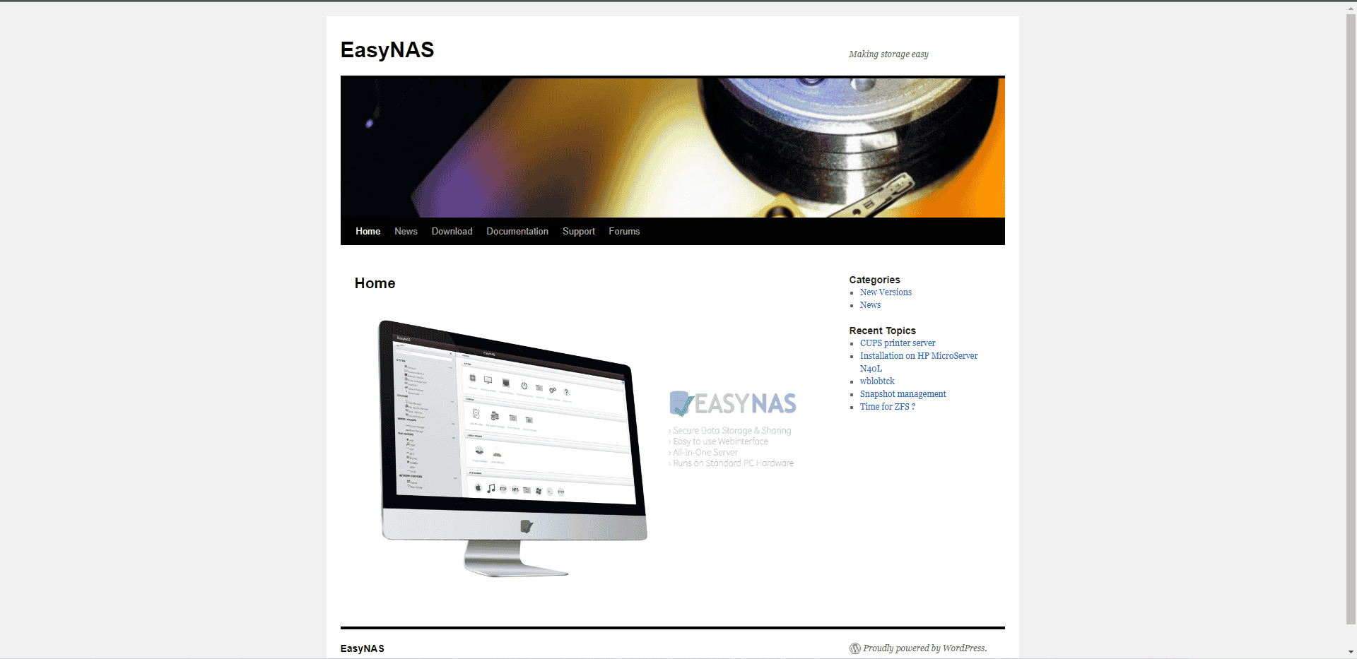 EasyNAS公式サイト