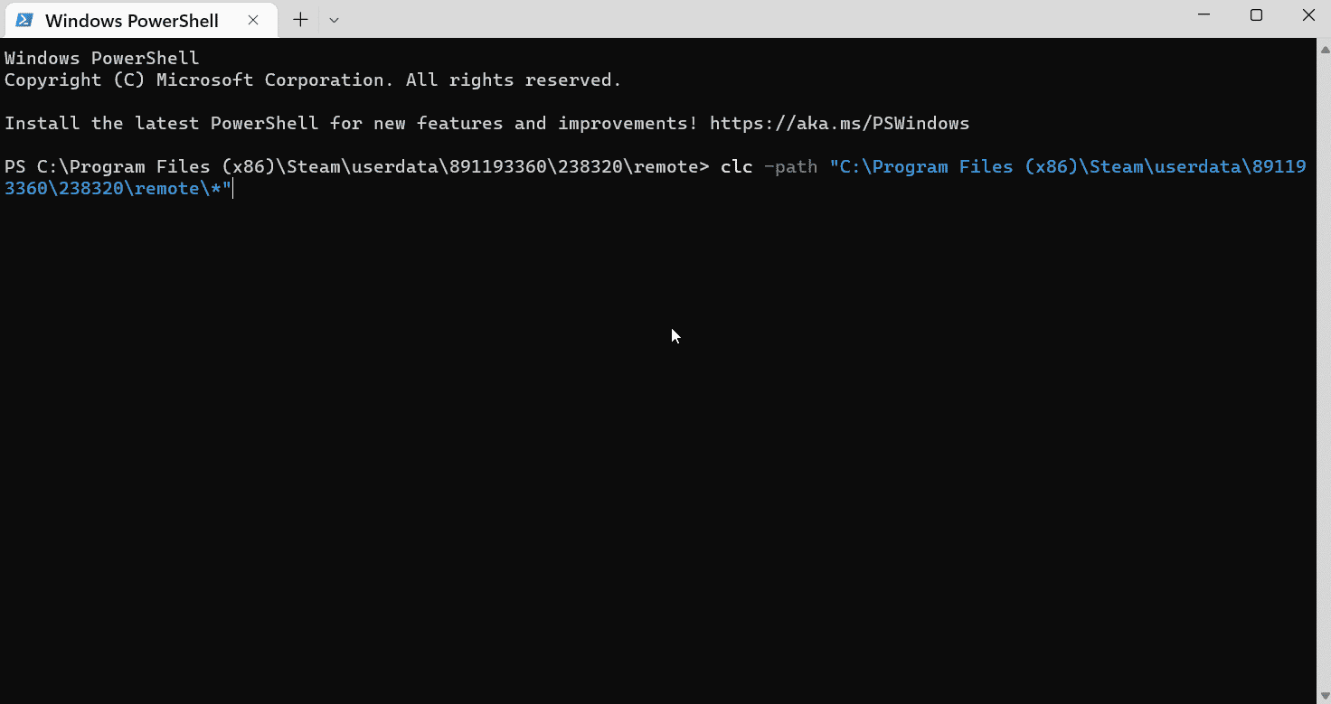 windows powershell dengan perintah. Cara Membuat Steam Hapus Simpanan Cloud