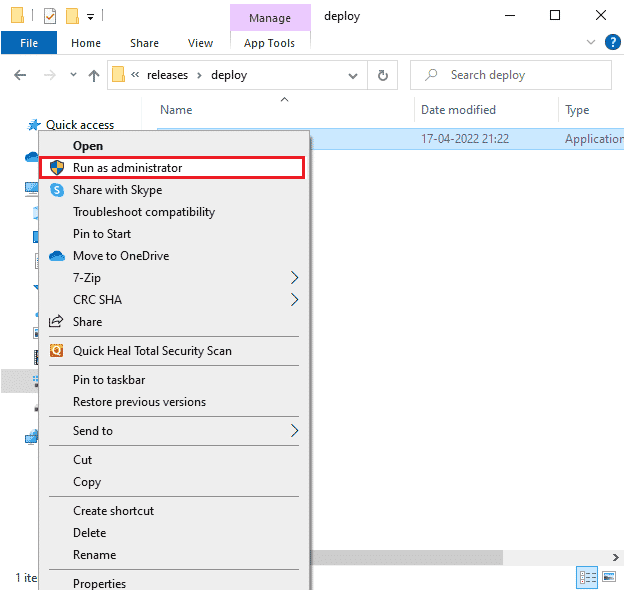 faceți clic dreapta pe fișierul executabil LoLPatcher.exe și faceți clic pe Executare ca administrator
