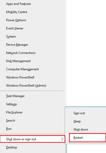 Selectați Închidere sau deconectați-vă. Remediați eroarea League of Legends 004 în Windows 10