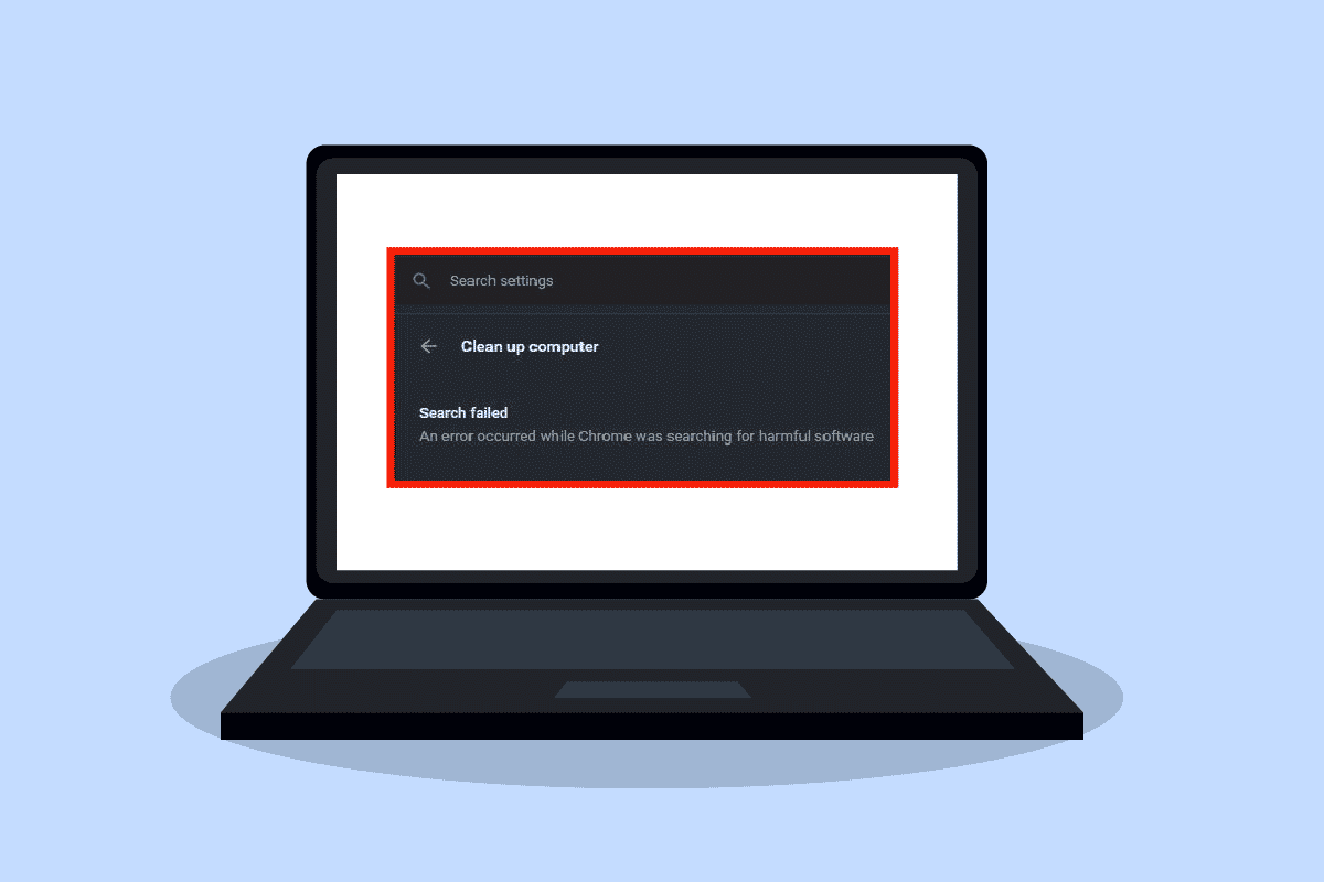 Napraw błędy Chrome podczas wyszukiwania szkodliwego oprogramowania