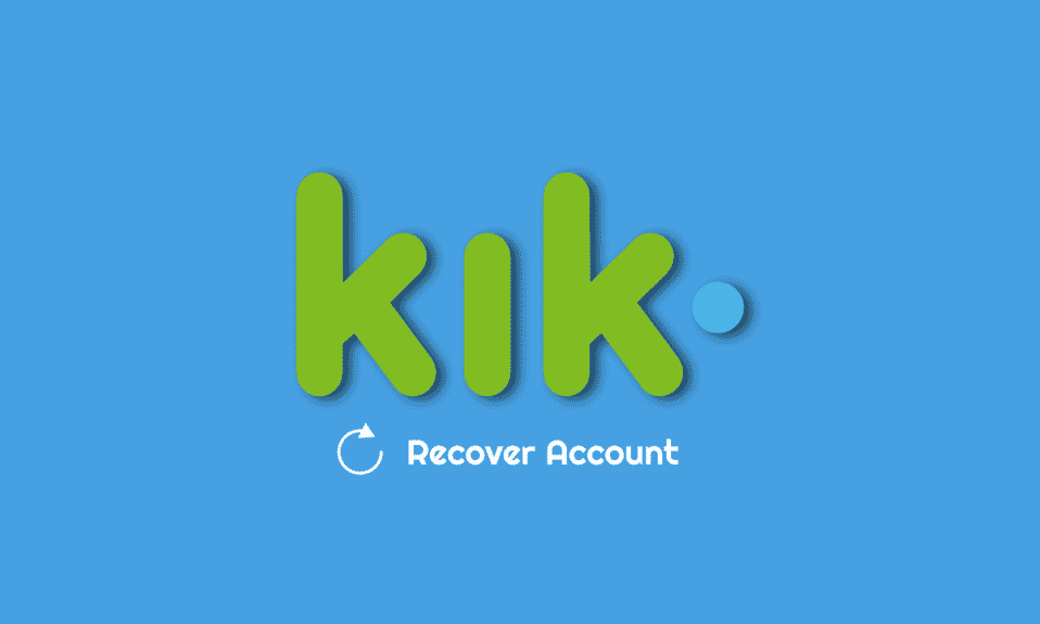Cómo recuperar una cuenta de Kik
