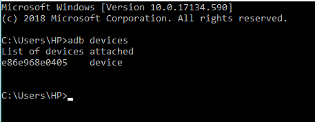 これで、ADBには任意のコマンドプロンプトからアクセスできます。 Windows10にADBをインストールする