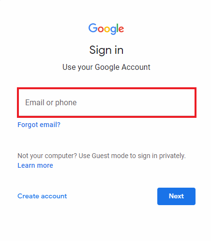 Accedi di nuovo al tuo account