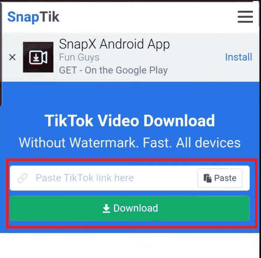 Tocca Scarica | Come salvare il tuo video su TikTok senza pubblicare