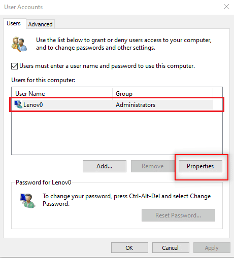 속성을 클릭합니다. Visual Studio 액세스가 거부된 프로그램을 시작할 수 없는 문제 수정