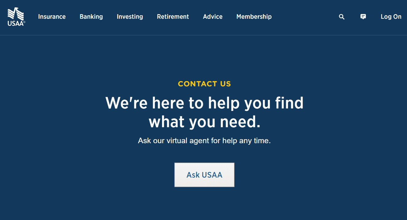 Связаться с USAA | Какой у вас сетевой идентификатор USAA? | внести наличные на счет USAA
