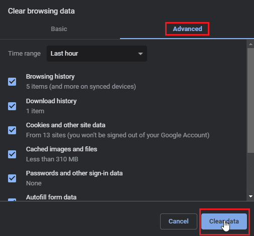 Hapus Cache dan Cookie di Google Chrome
