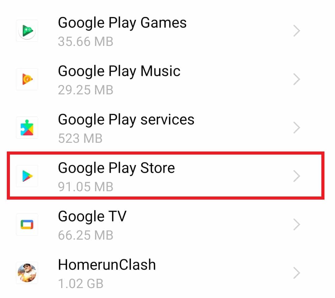 Otwórz Sklep Google Play