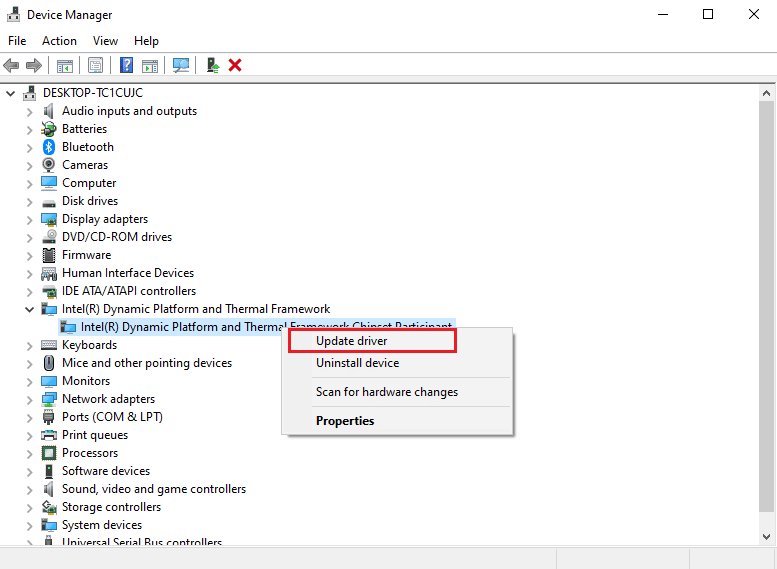 デバイス ドライバーを更新します。お使いのデバイス用の Windows のドライバーが見つかりましたが、エラーが発生した問題を修正しました