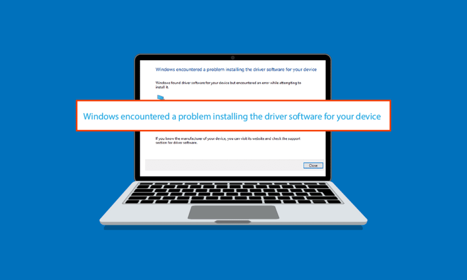 お使いのデバイス用の Windows のドライバーが見つかりましたが、エラーが発生した問題を修正しました