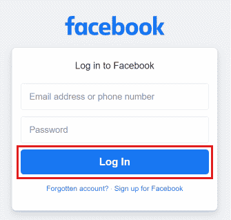 Inserisci i dati di accesso e fai clic su Accedi.
