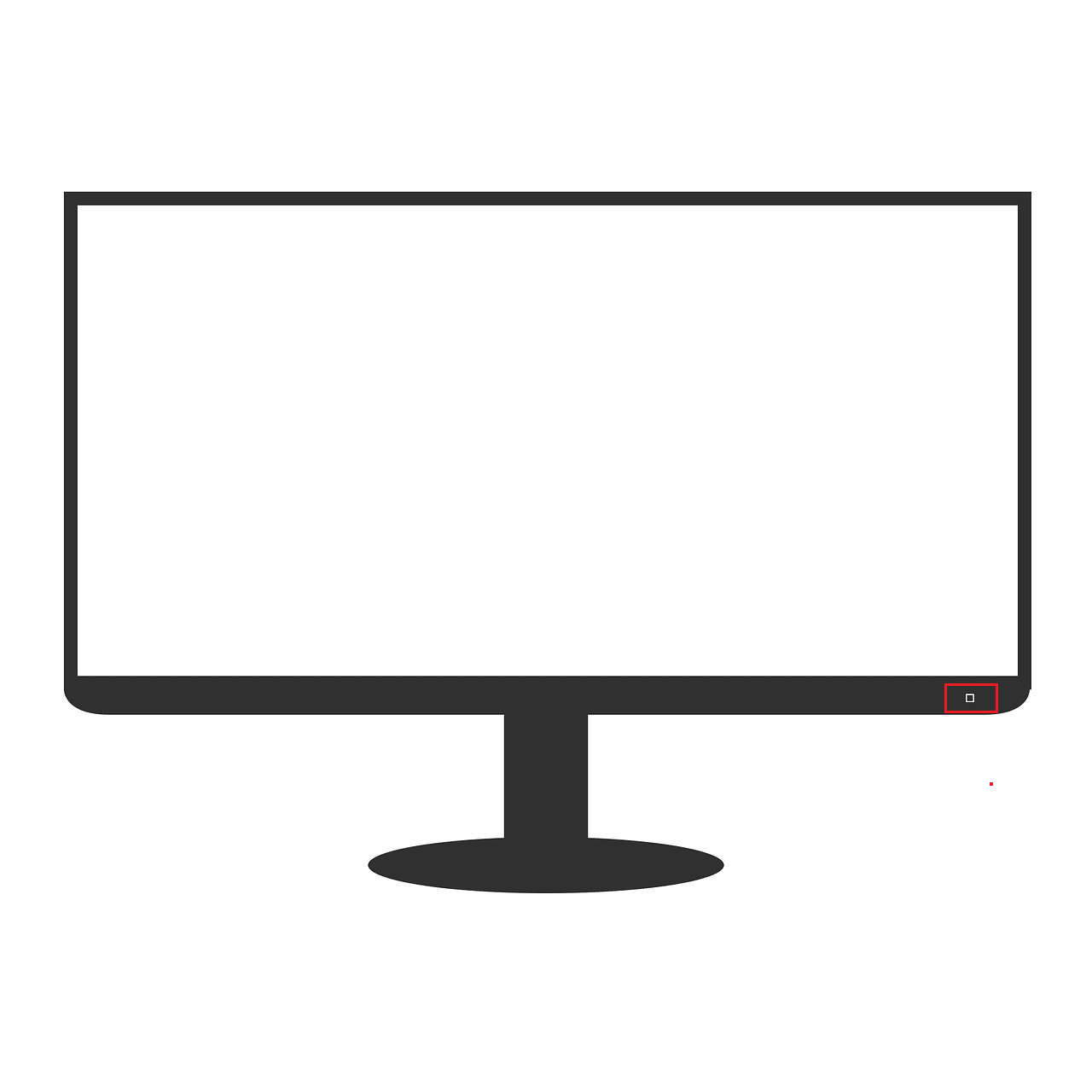 tombol daya TV
