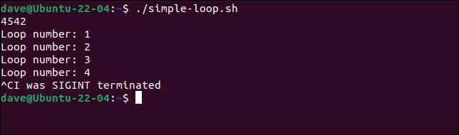 Un script care îl identifică a fost încheiat cu Ctrl+C