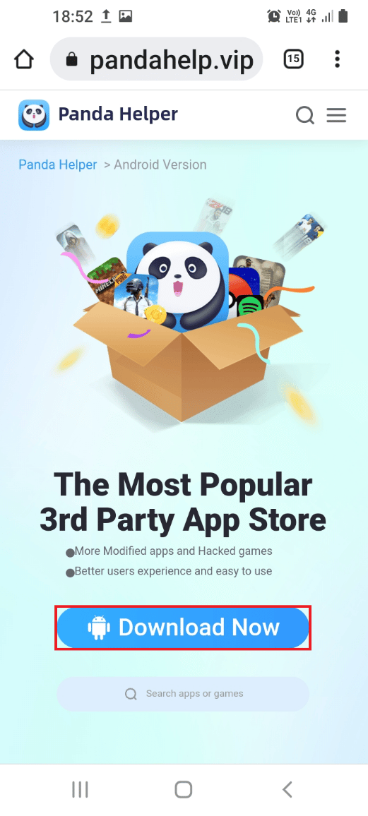 แตะที่ปุ่มดาวน์โหลดทันที วิธีแฮ็ก Candy Crush Saga บน Android โดยไม่ต้องรูท