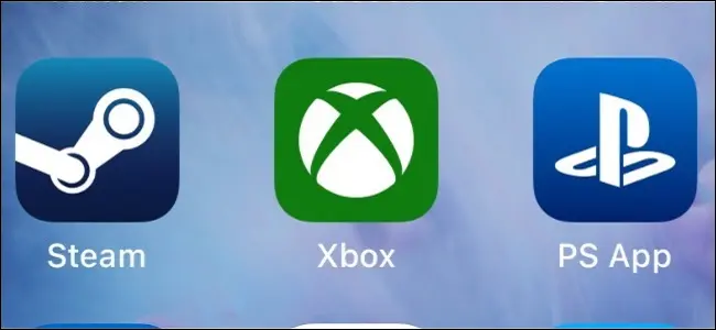 iPhone の Xbox アプリ タイル
