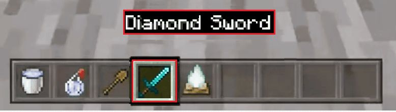 استخدم السيف الماسي