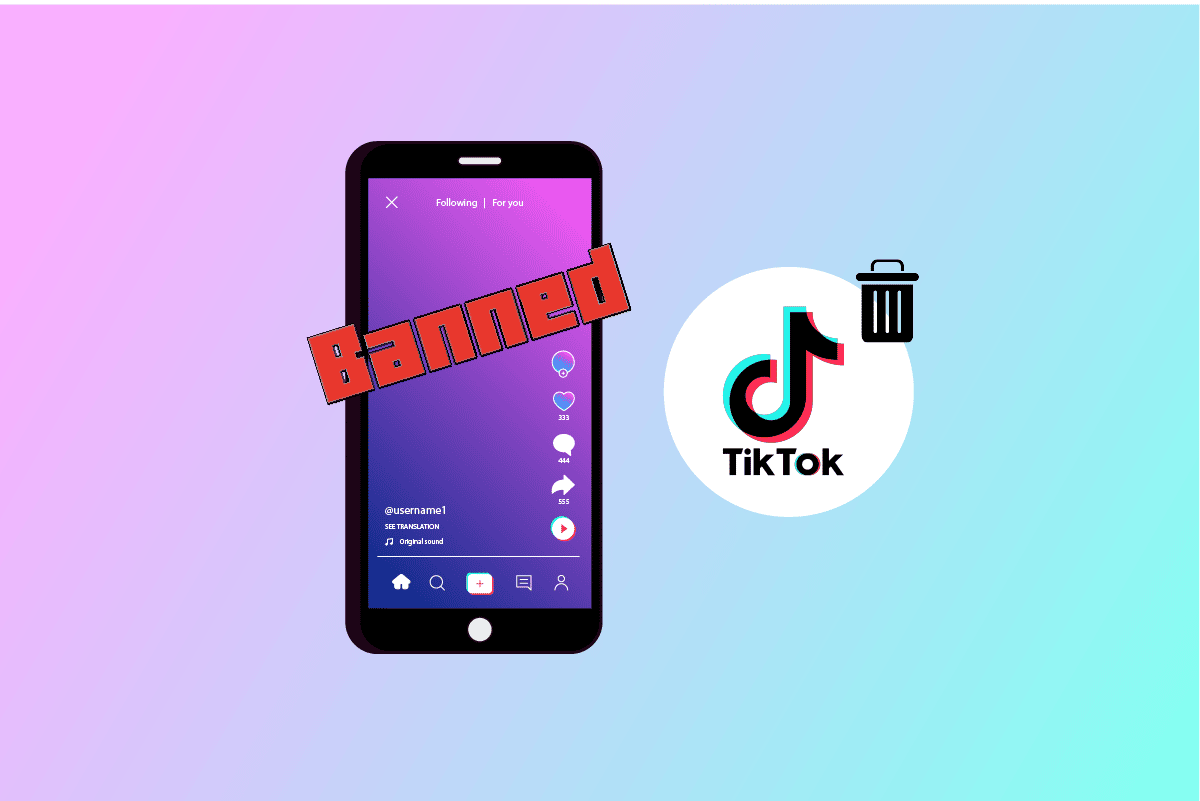 如何删除被禁止的 TikTok 帐户