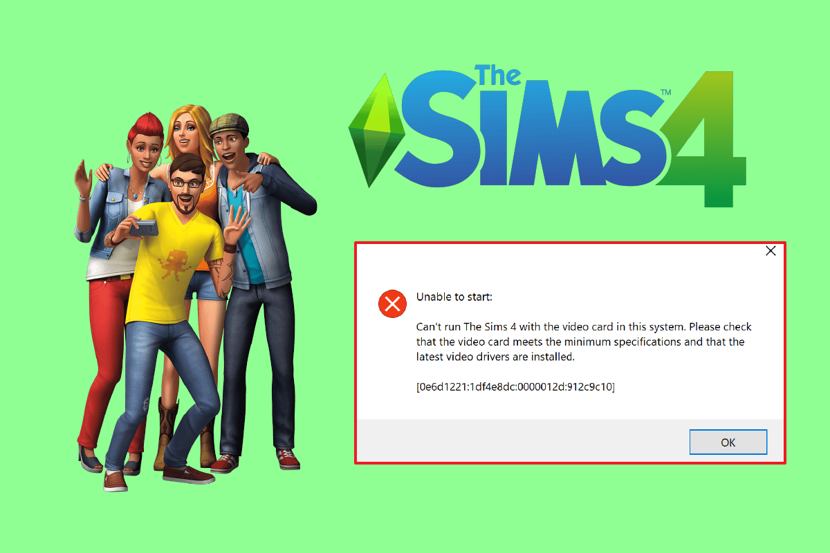 9 modi per risolvere i Sims 4 Impossibile avviare la scheda video