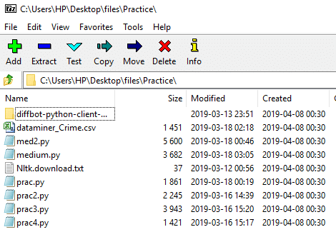 抽出したフォルダをダブルクリックすると、TARファイルが表示されます| Windows10でTARファイルを開く方法
