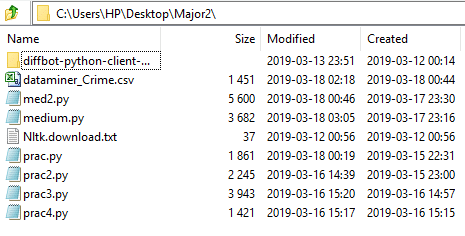 フォルダをクリックすると、フォルダ内のすべてのファイルが表示されます| TARファイルを開く方法(.tar.gz)