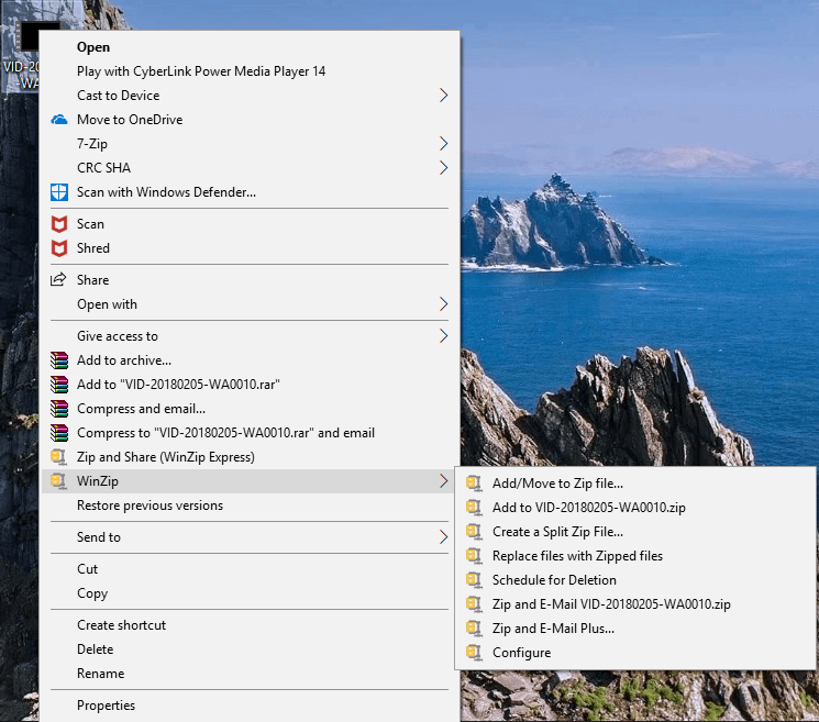 WinZipを選択| 7-Zip vs WinZip vs WinRAR(最高のファイル圧縮ツール)