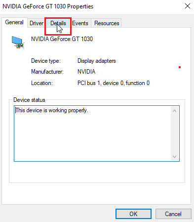 Click pe detalii