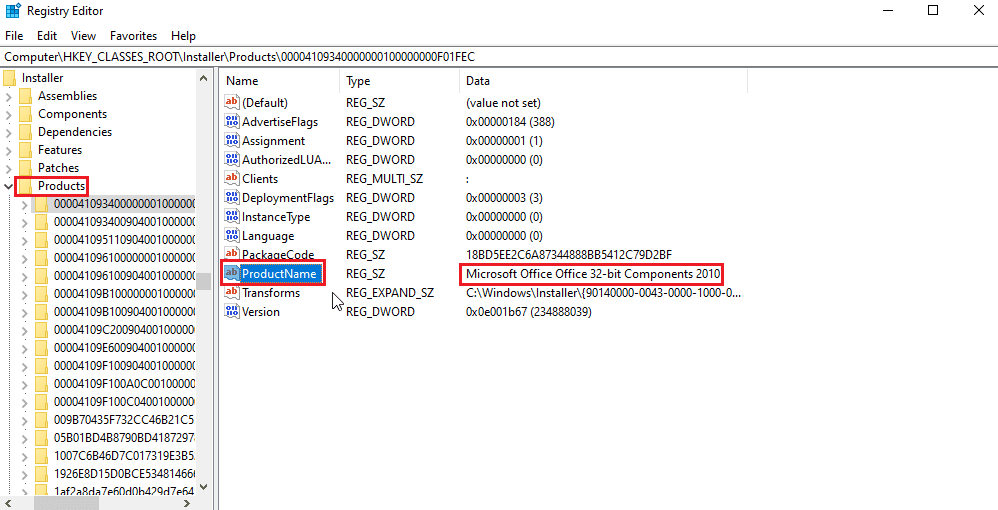 asigurați-vă că căutarea dvs. se potrivește cu numele produsului. Remediați eroarea la aplicarea transformărilor în Windows 10
