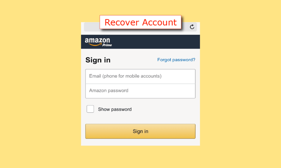 Как вы можете восстановить свою учетную запись Amazon