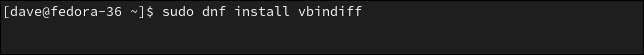 페도라에 VbinDiff 설치하기